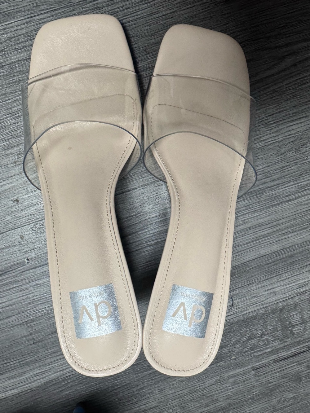 Clear PVC wedge